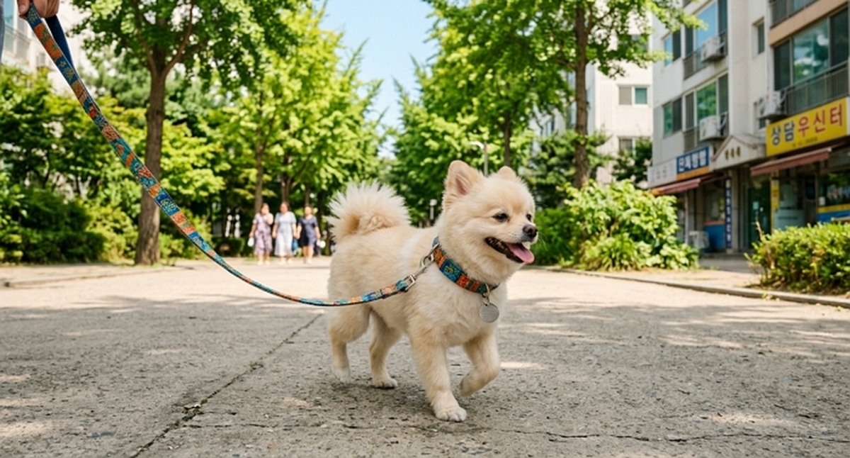 반려견_목걸이_하고_낮_산책_202606261033.jpeg
