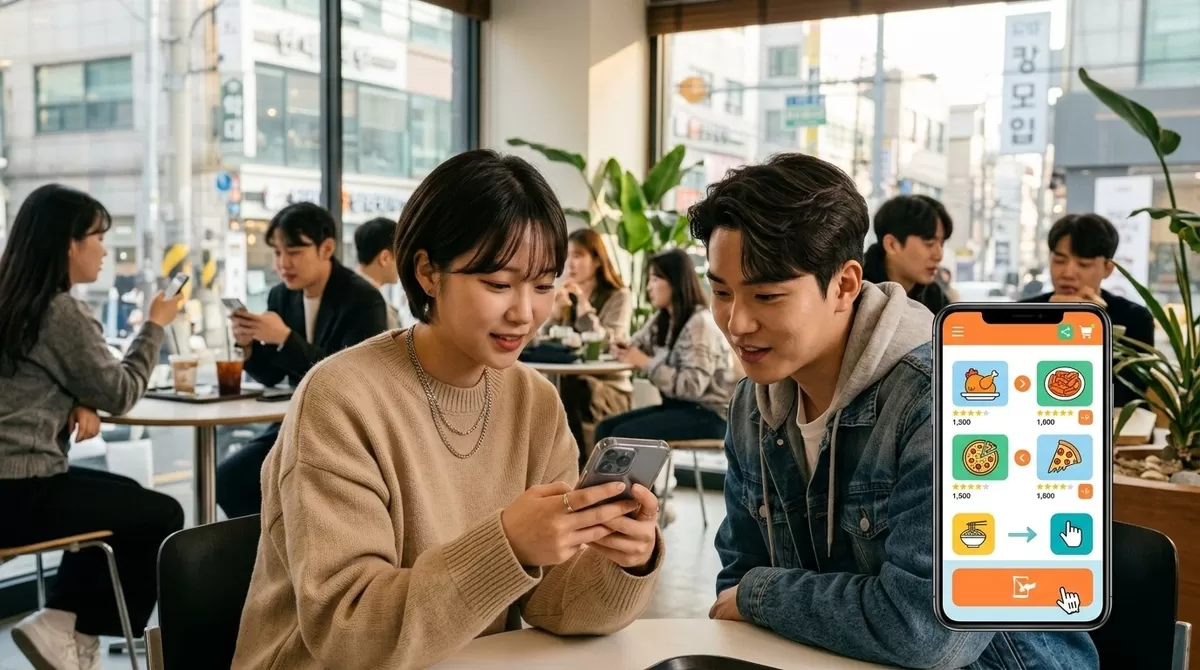 MZ세대 가짜 배달앱 인기