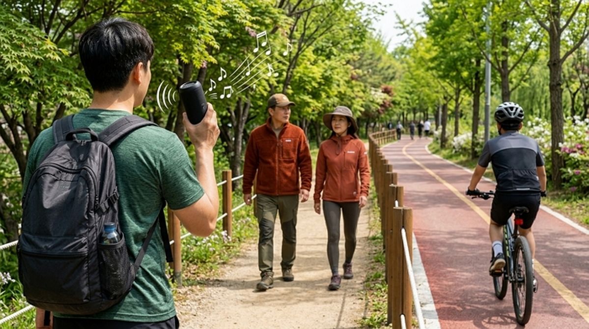 “자연 즐기러 왔더니 라디오 소음만...” 등산로와 자전거길에서 스피커 크게 트는 민폐족들