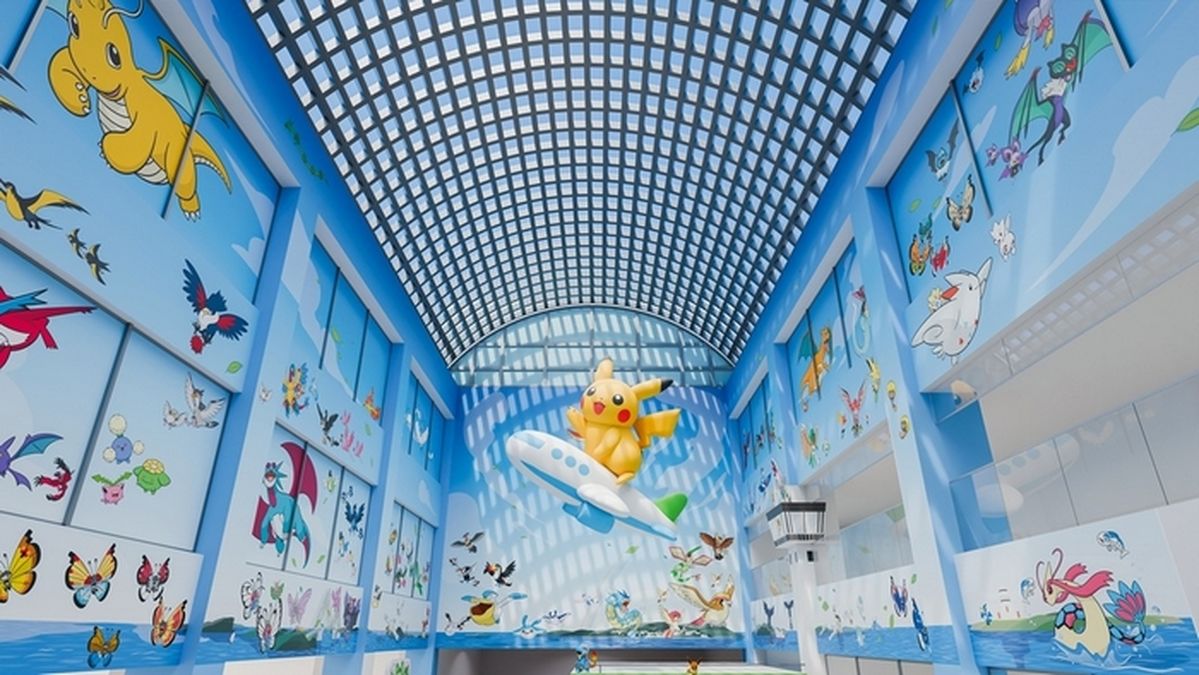 “AI 아닙니다”... 세계 최초로 일본에 실제로 들어선 ‘포켓몬 공항’ (영상)