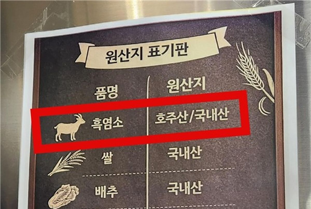 100% 국내산이라더니 호주산 염소탕... 보양식집 원산지 위반 10곳 적발“