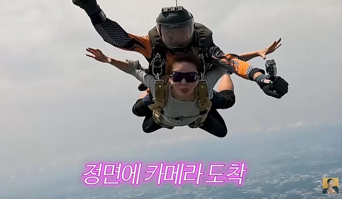 장영란 49살, 오래 살았다 목숨 건 도전...3800m 하늘로 몸 던졌다