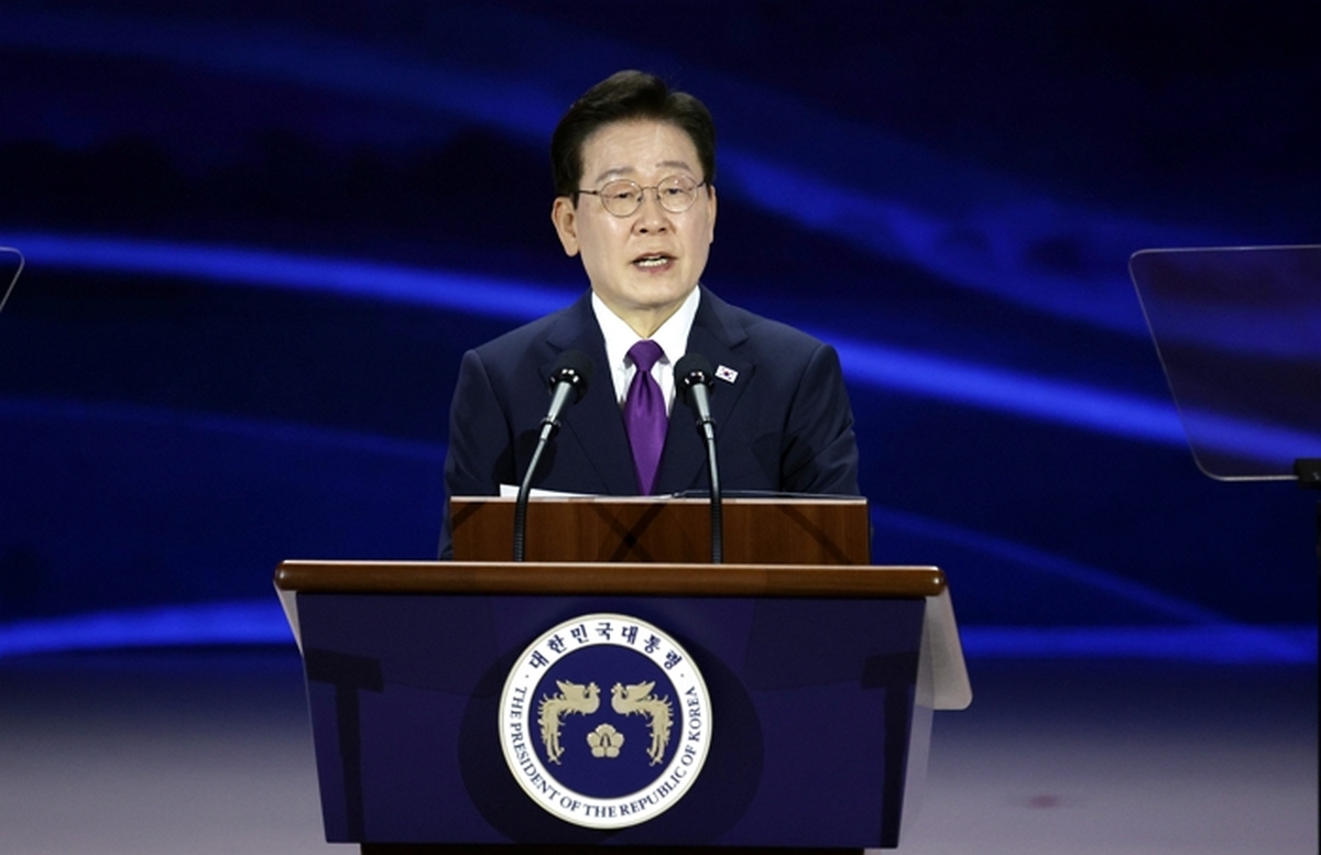 李대통령 “백범 김구의 ‘높은 문화의 힘’, 대한민국이 이어가겠다”