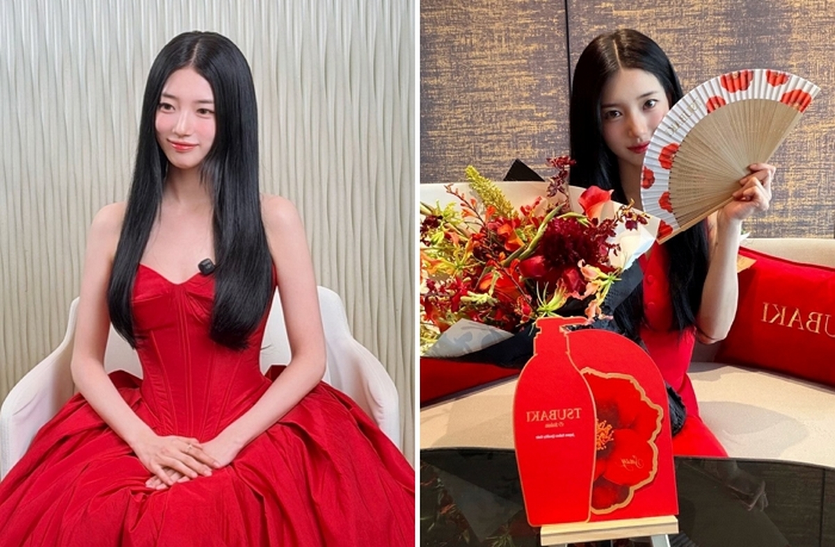 수지, 갑자기 살 확 빠진 근황... ‘뼈말라’ 팔뚝에 시선 집중