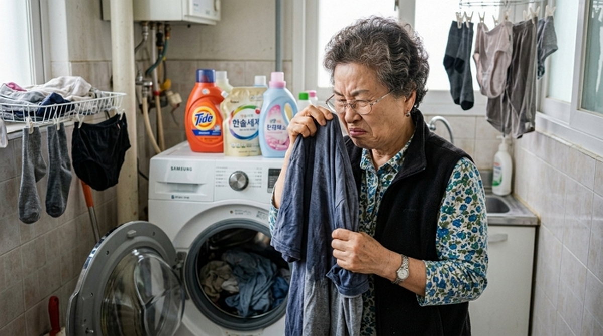 빨래해도 남아있는 퀴퀴한 냄새... 세제에 ‘이 성분’ 있는지 확인하세요