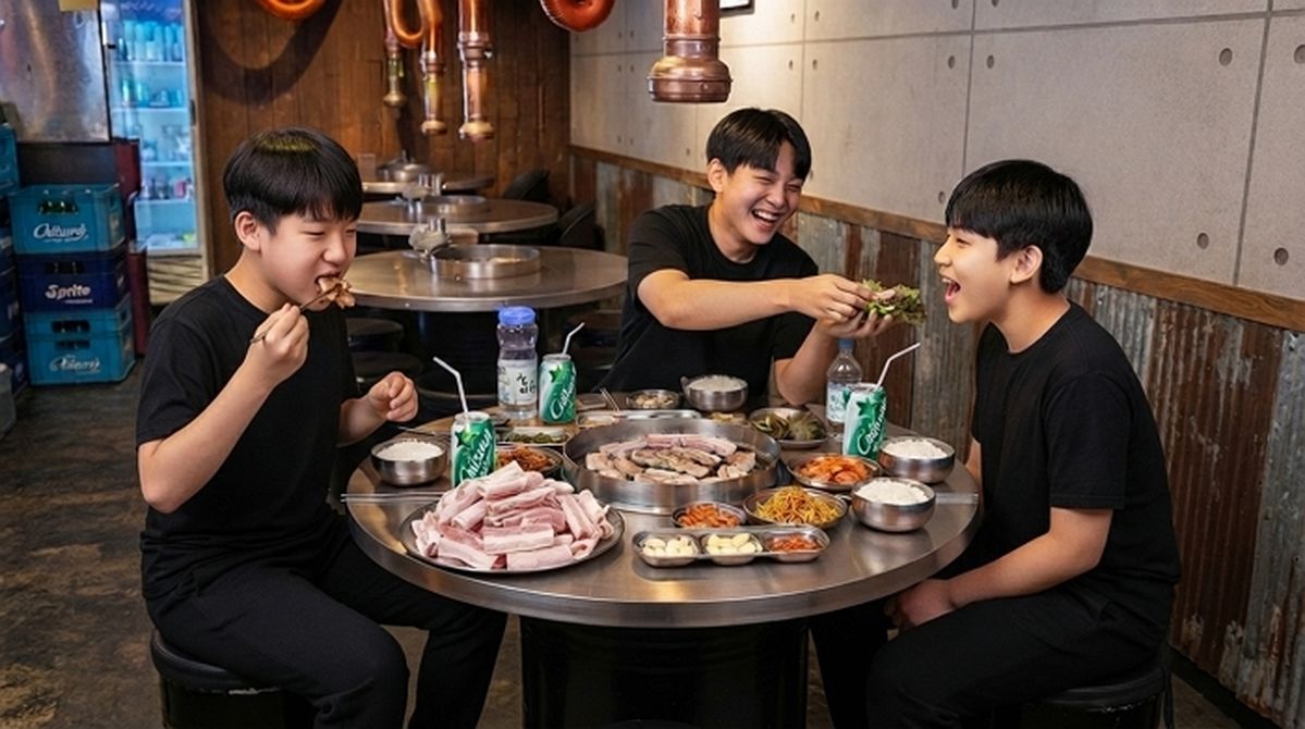 “애들이 철없어서”... 7만 원 삼겹살 먹튀 중학생 부모들이 잡히자 한 말