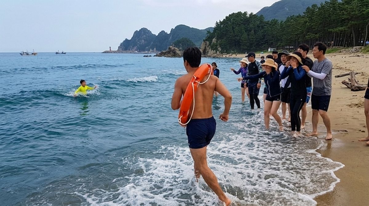 파도 휩쓸린 중학생 구하고 사라진 의인... 알고 보니 22사단 현역 군인이었다