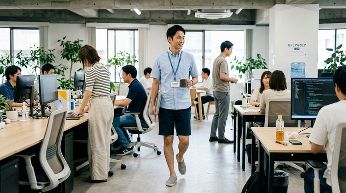 폭염에 반바지 출근 허용했더니... 일본 남성 직장인들 ‘다리 제모’ 대란
