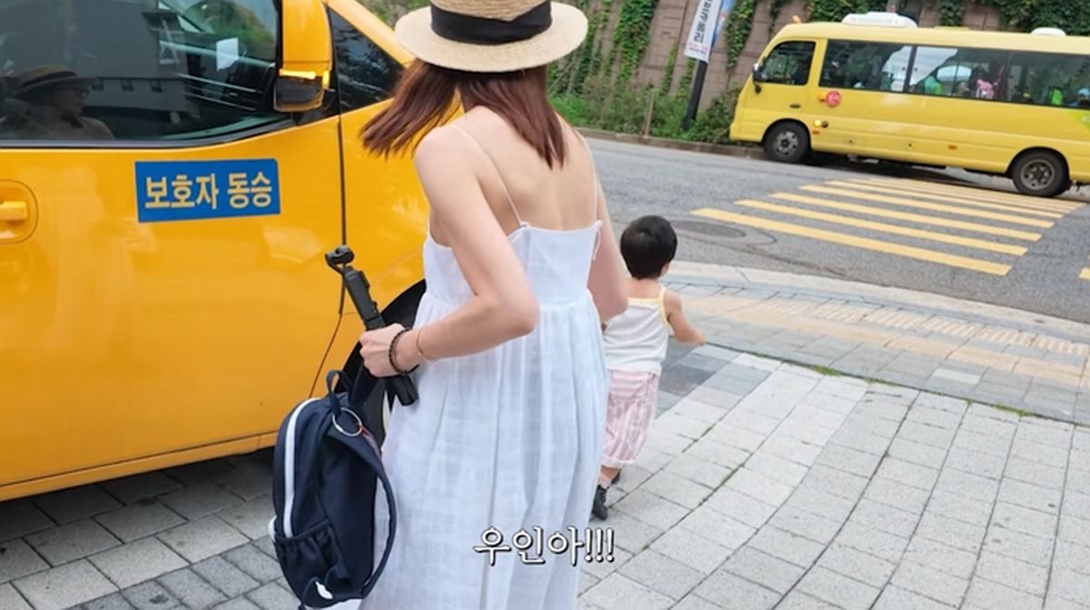 황보라, 25개월 아들 갑자기 차도로 뛰쳐나가... 결국 경찰서 달려간 사연