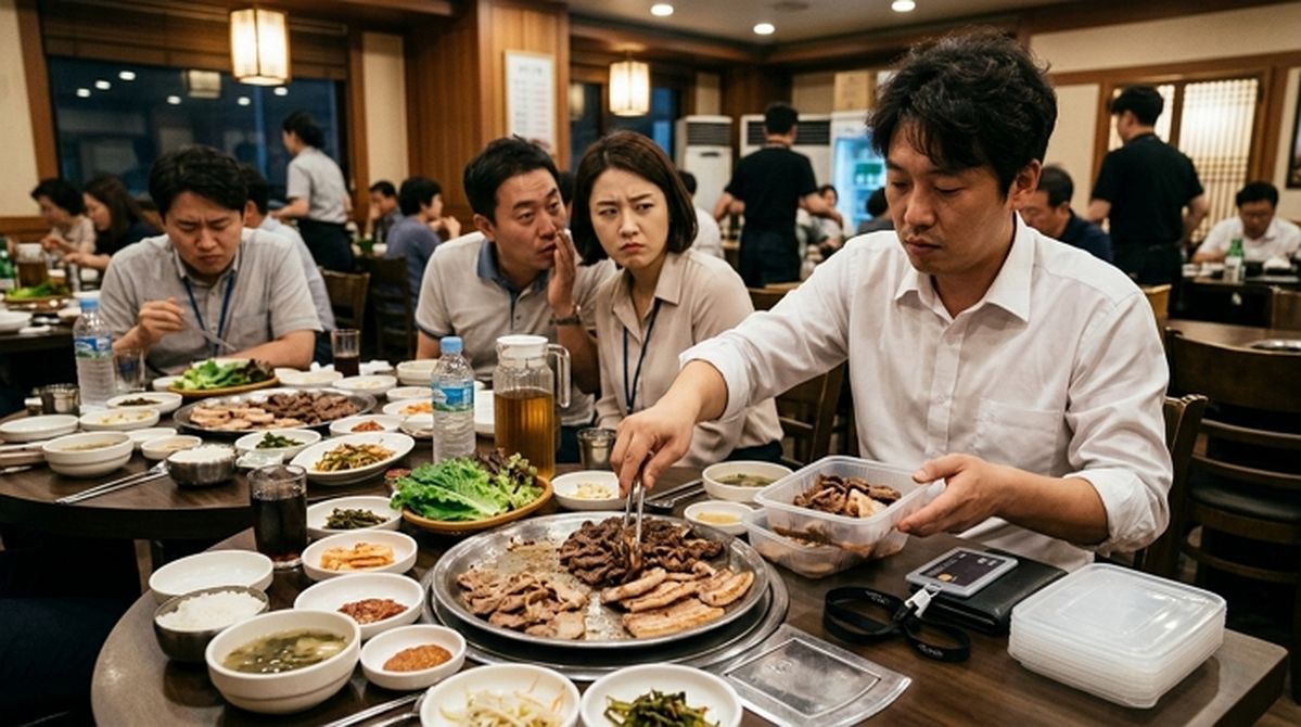 회식 때 법카로 추가 주문 후 포장해가는 직원... “불쾌하다” vs “이해해야”