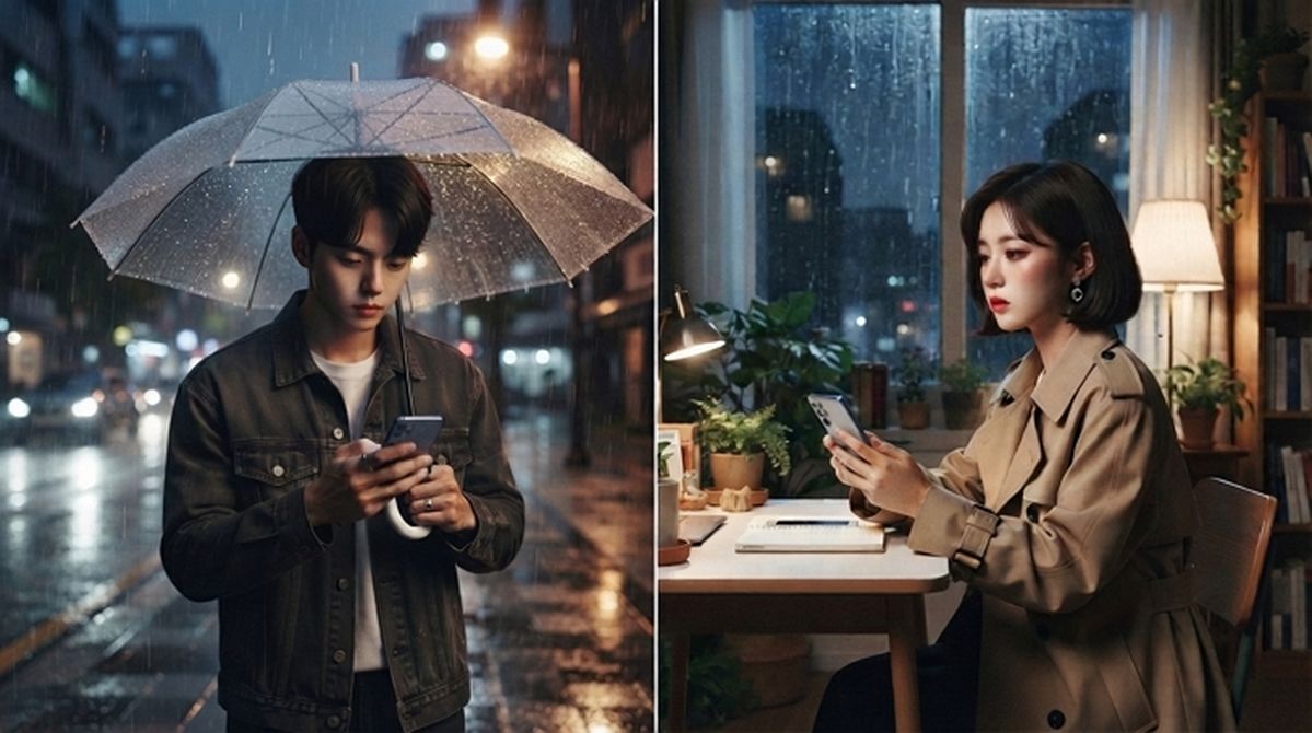 “비 와도 약속 지킨다” vs “날씨 좋을 때 보자”... 폭우 속 소개팅 앞둔 남녀의 속마음
