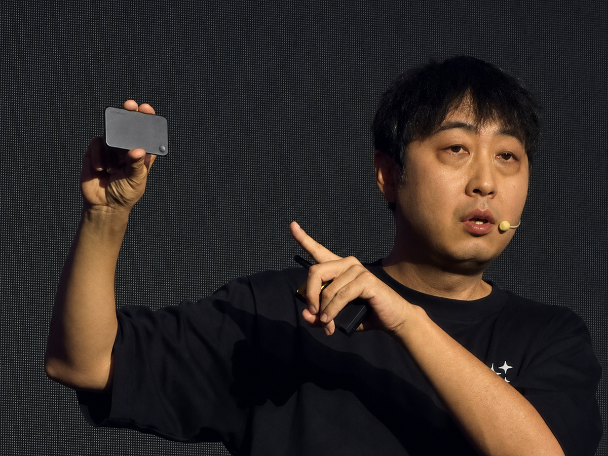 에릭 징 젠스파크 CEO가 세컨드브레인 노트에 대해 설명하고 있다 / 인사이트