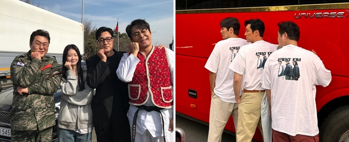 소지섭, ‘김부장’ 비하인드 컷 대방출... “감사하고 행복했소”