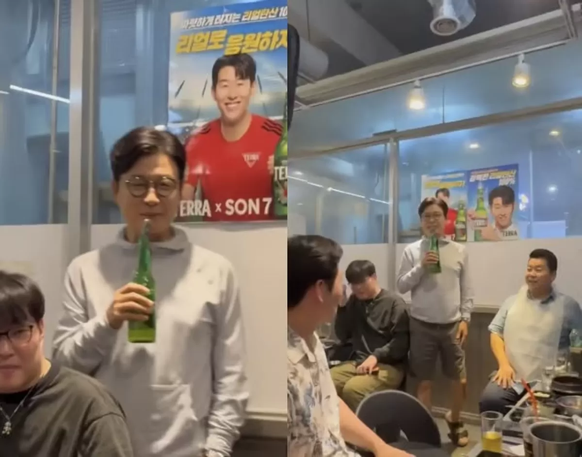 JTBC 예능 냉장고를 부탁해 출연진들이 회식 자리에서 회생 절차를 밟고 있는 JTBC의 경영 상황을 간접적으로 언급해 눈길을 끌었다. /사진=손종원 SNS