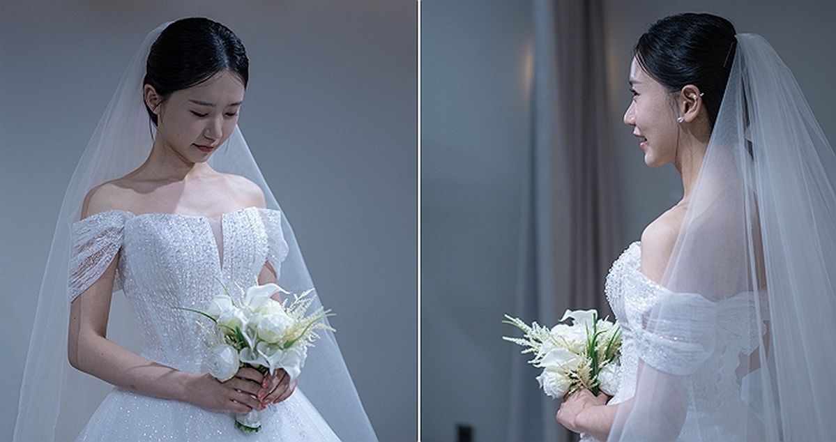 “결혼하는 줄 알았더니”... 가수 송하예가 웨딩드레스 사진 올렸다가 깜짝 놀라 수정한 사연