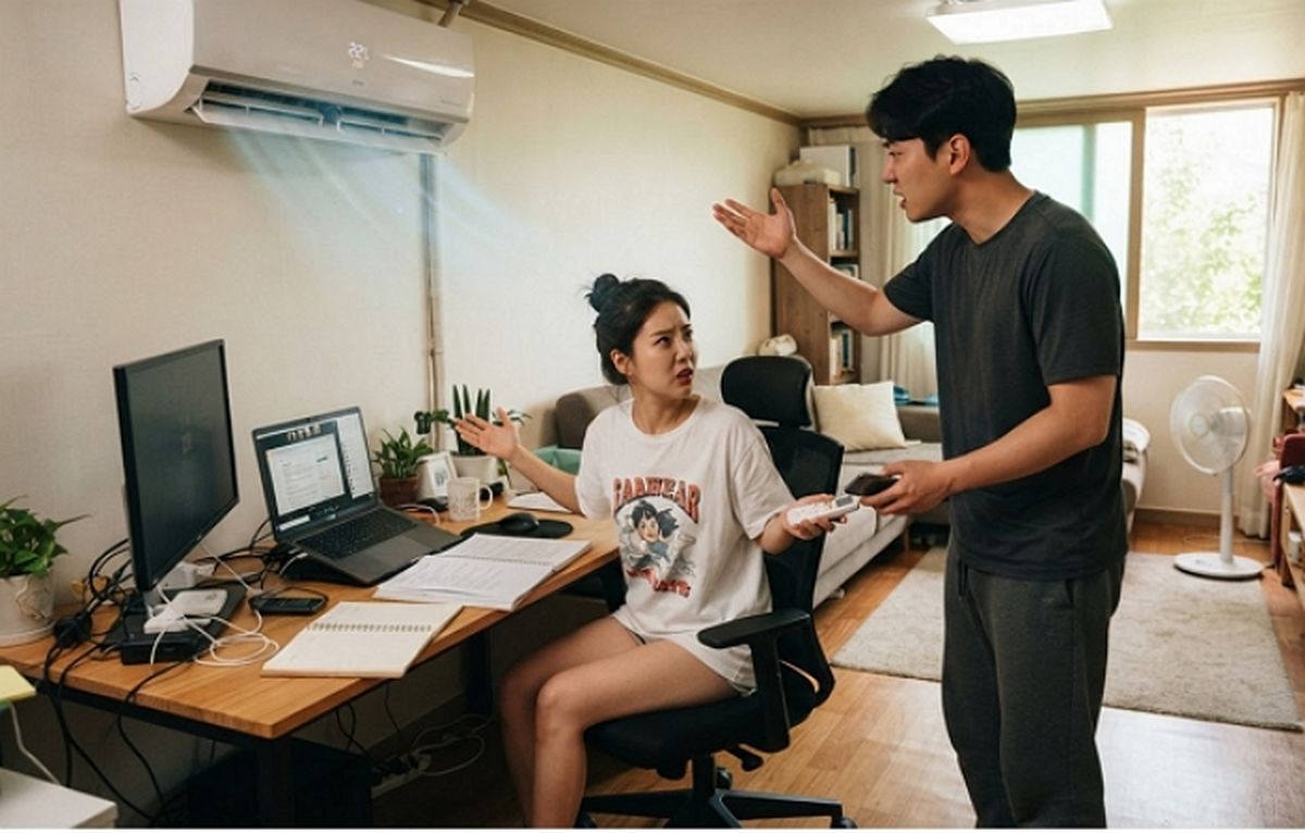 재택근무 아내에게 ‘에어컨 전기세’ 더 내라는 남편, 결국 ‘샴푸 횟수’까지 따지며 싸웠다