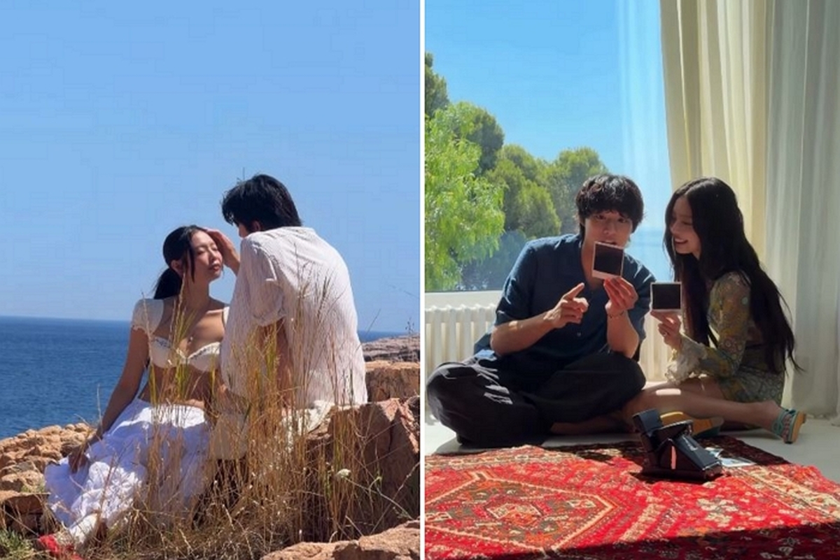 제니와 카이, 스페인서 포착된 다정한 순간... 신곡 뮤비 속 연인 케미에 팬들이 보인 반응