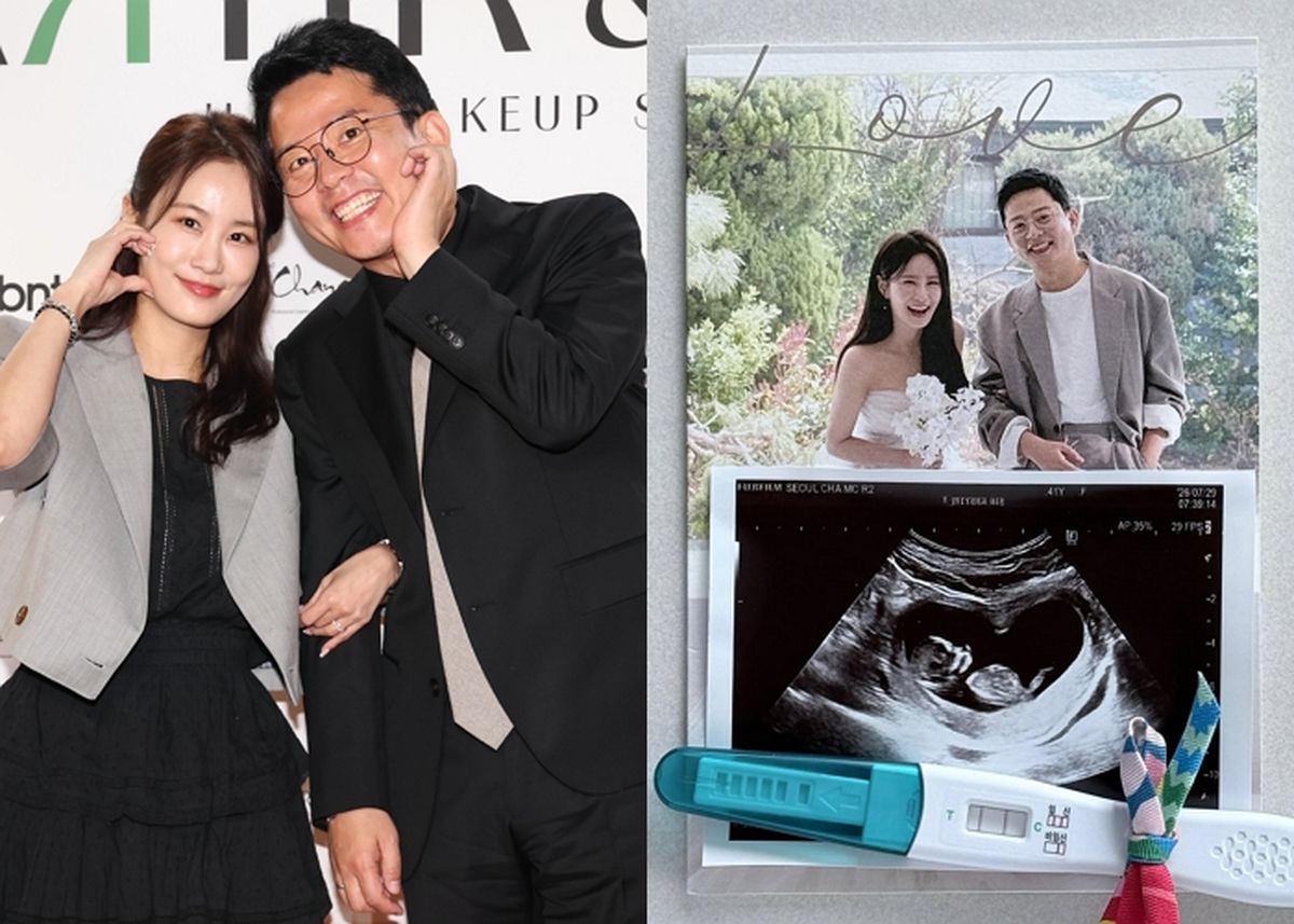 김준호♥김지민, 임신 깜짝 발표... “시험관 첫 시도에 성공”
