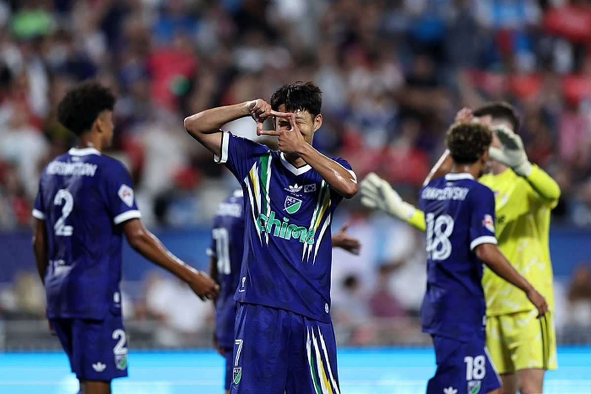 MLS 올스타 주장 손흥민, 올스타전서 3분 만에 멀티골 폭발