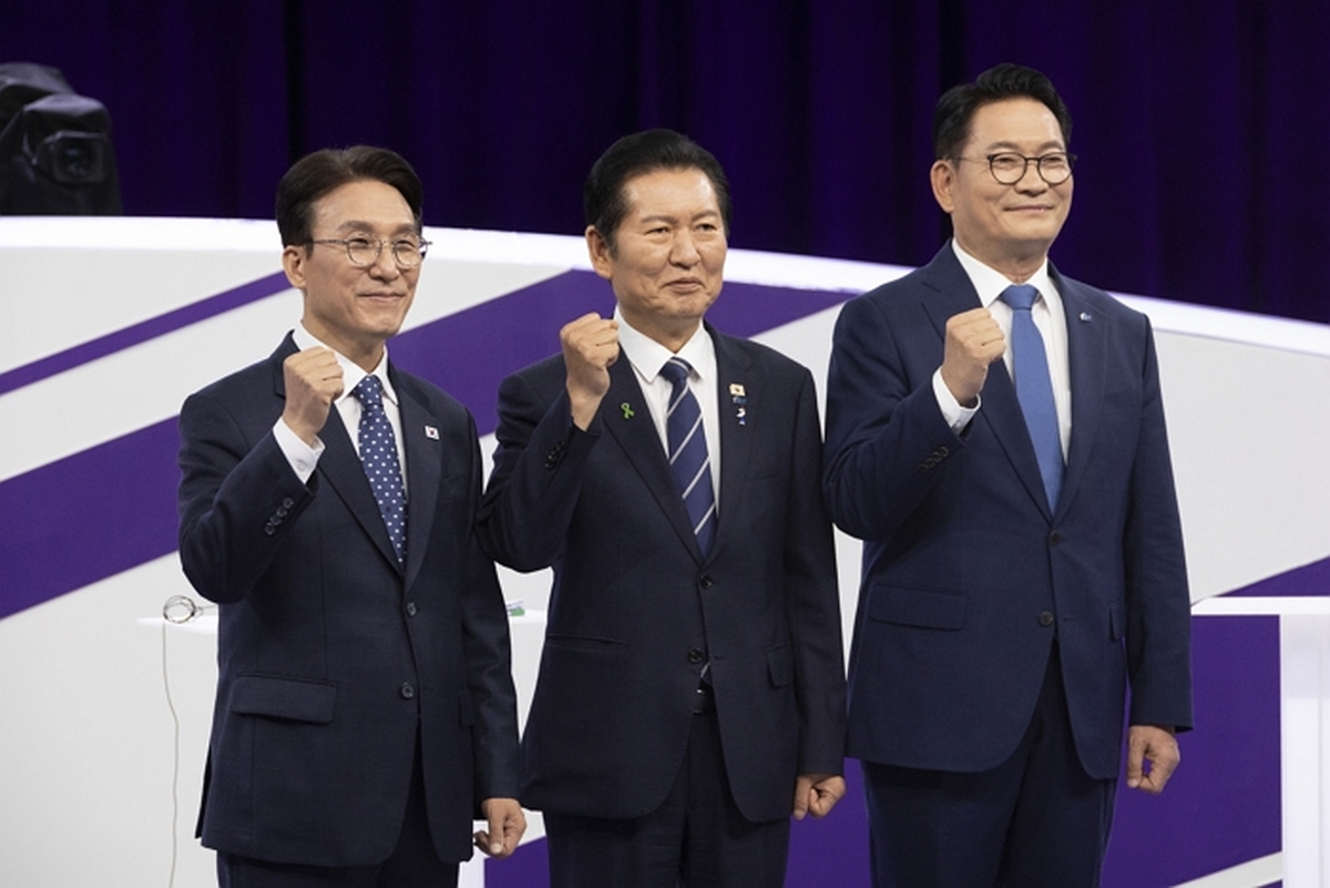 민주당 당대표 선호도, 정청래 36.9%ㆍ김민석 28.0%... 민심과 당심 엇갈렸다