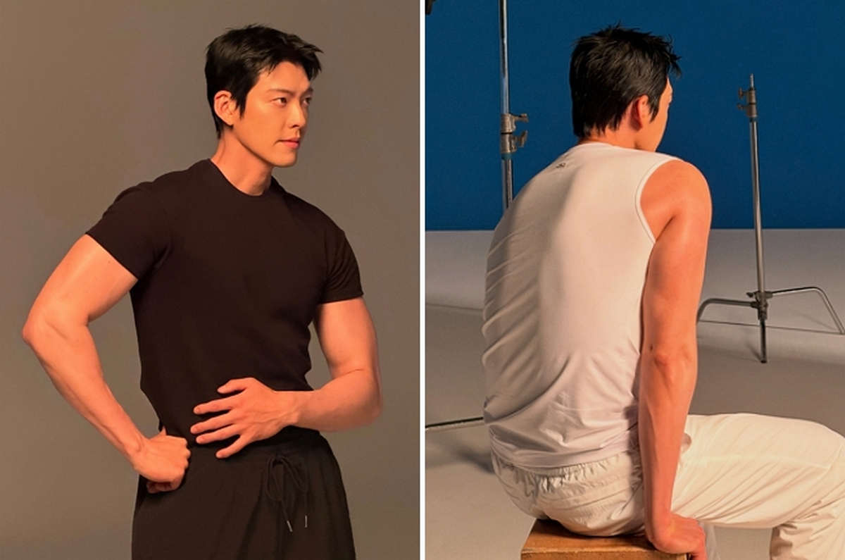김우빈, 민소매 하나로 증명한 압도적 피지컬... “이 정도였어?”