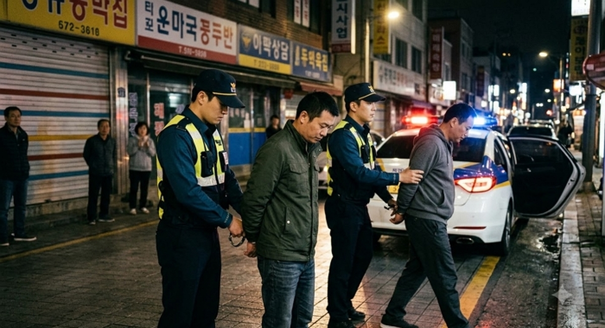경찰, 제주서 일면식 없는 행인 흉기로 위협한 中 불법체류자들 구속
