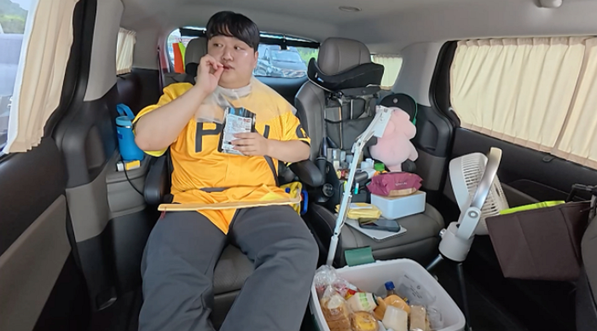 대세 김규원, 차량을 ‘먹방 아지트’로... 이영자 “진짜 영자 키즈” 인정