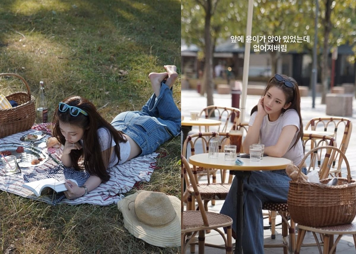 한서희, 파리 잔디밭서 아이 품에 안고 여유 만끽... 근황 공개