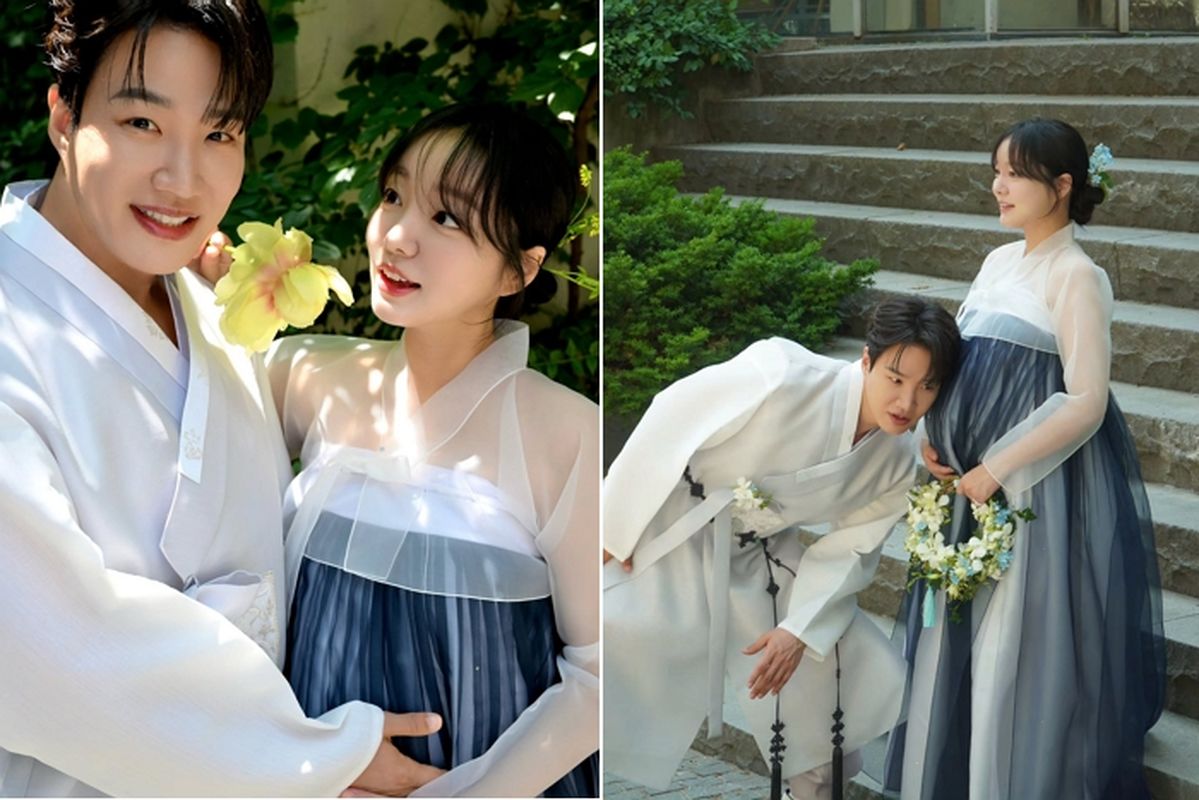 문지인♥김기리, 추억의 데이트 장소에서 담은 만삭 화보... “둘 아닌 셋이서”