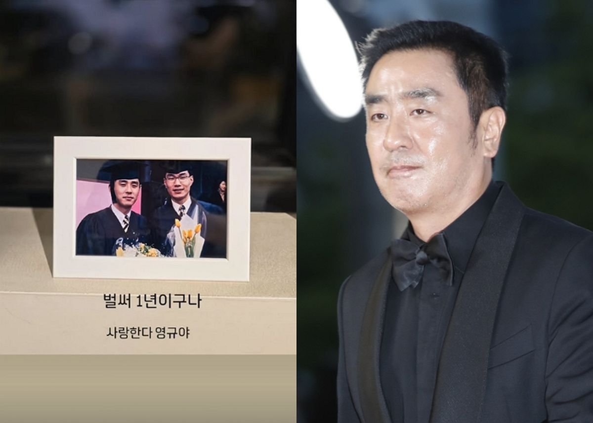 류승룡, 故송영규 추모... “사랑한다 영규야”