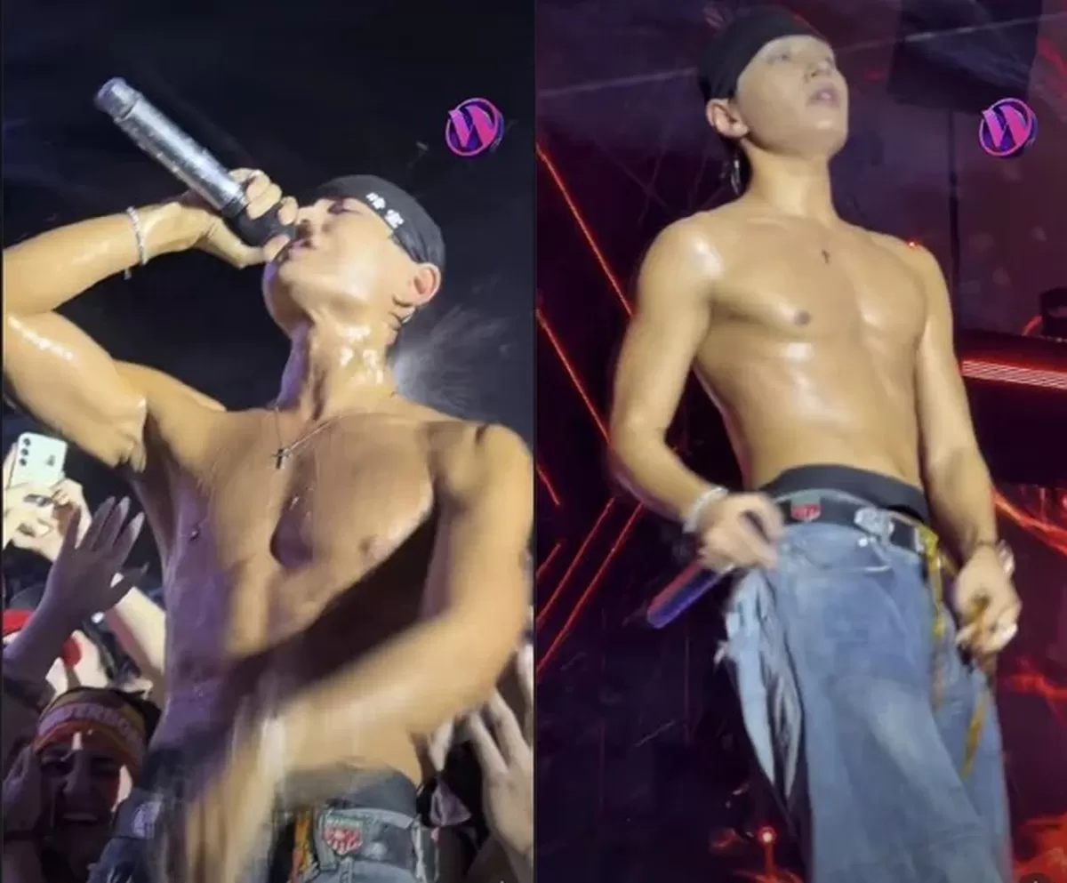 56kg 하루살이 쌈디 맞아? 20kg 벌크업 후 워터밤서 근육질 몸매 공개