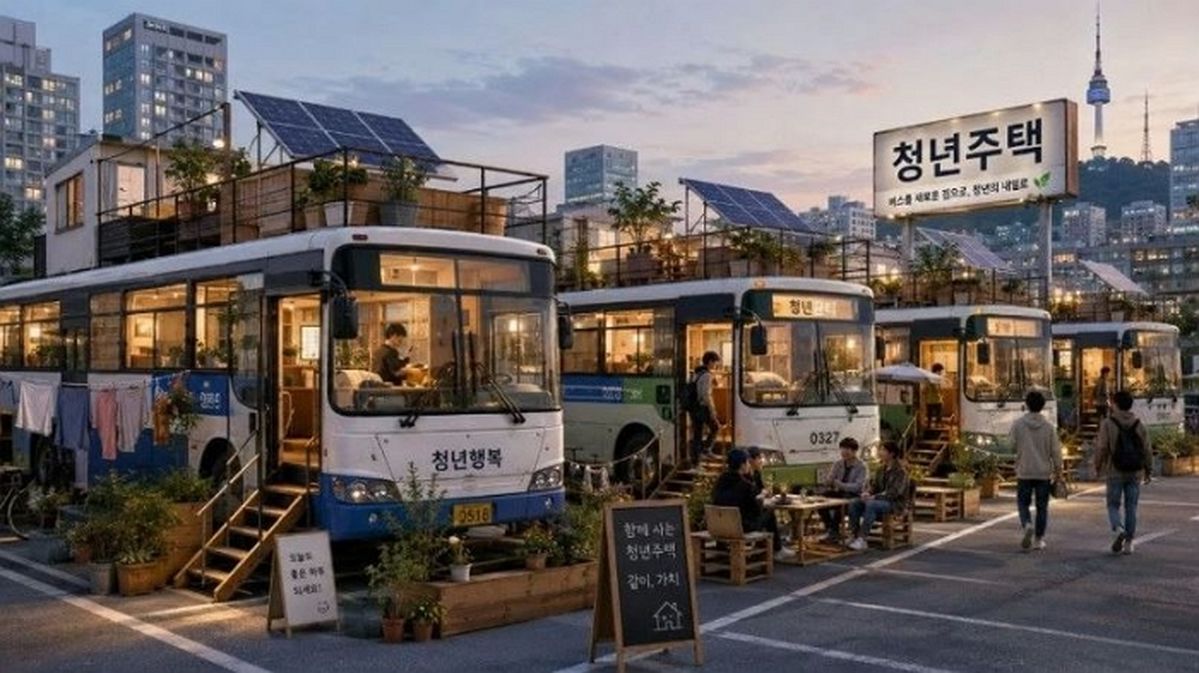 “반포터 자이냐” 폐버스 청년주택 제안에 2030 분노 폭발... 당도 고개 숙였다