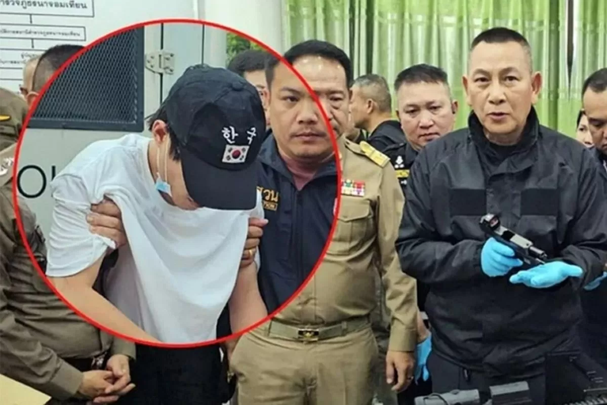 ‘한국’ 모자 쓰고 체포된 중국인, 태국서 징역 46년 선고