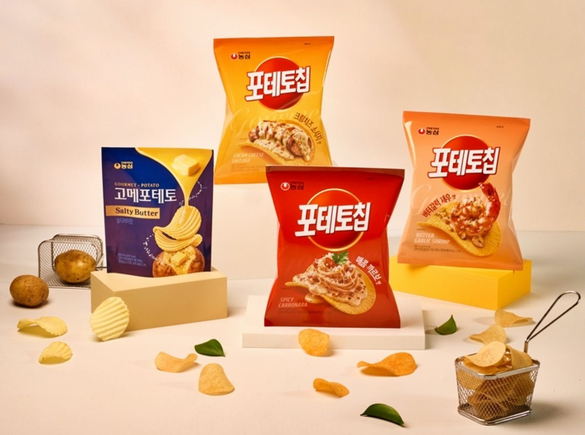 “편의점마다 다른 맛!” 농심이 새롭게 선보인 4가지 ‘포테토칩’