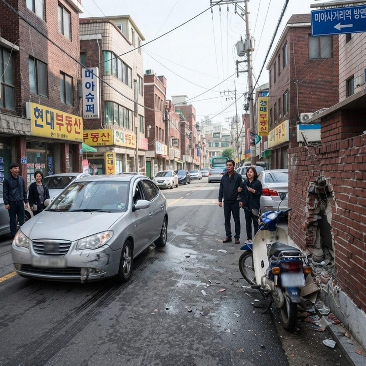 오토바이·담벼락 들이받고 도주한 70대... “마약 6종 양성반응”