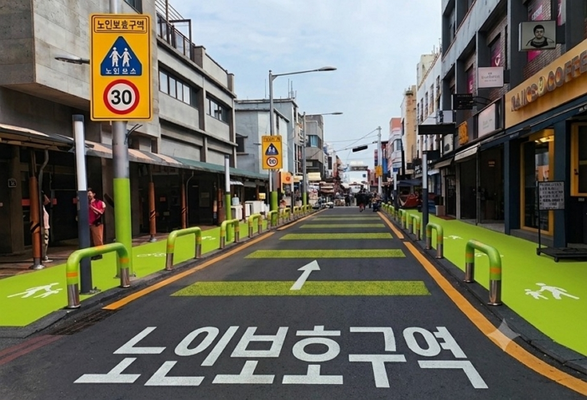 origin_보호구역어린이는노란색·노인은형광녹색…제주서첫시도.jpg