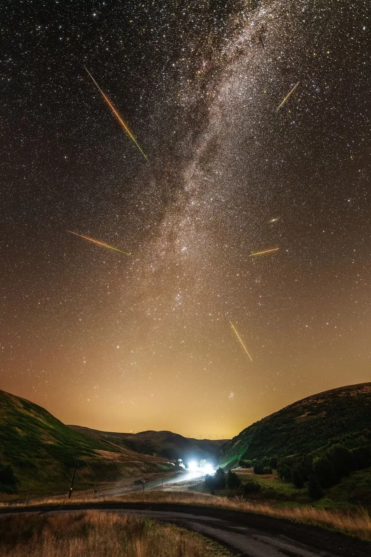 The Perseid meteor shower is caused by debris from Comet 109P/Swift-Tuttle