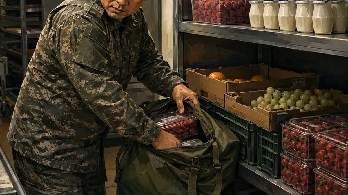 장병들 급식에 한라봉이 '반 개'씩 나온 이유... 부식 빼돌린 육군 부사관의 최후