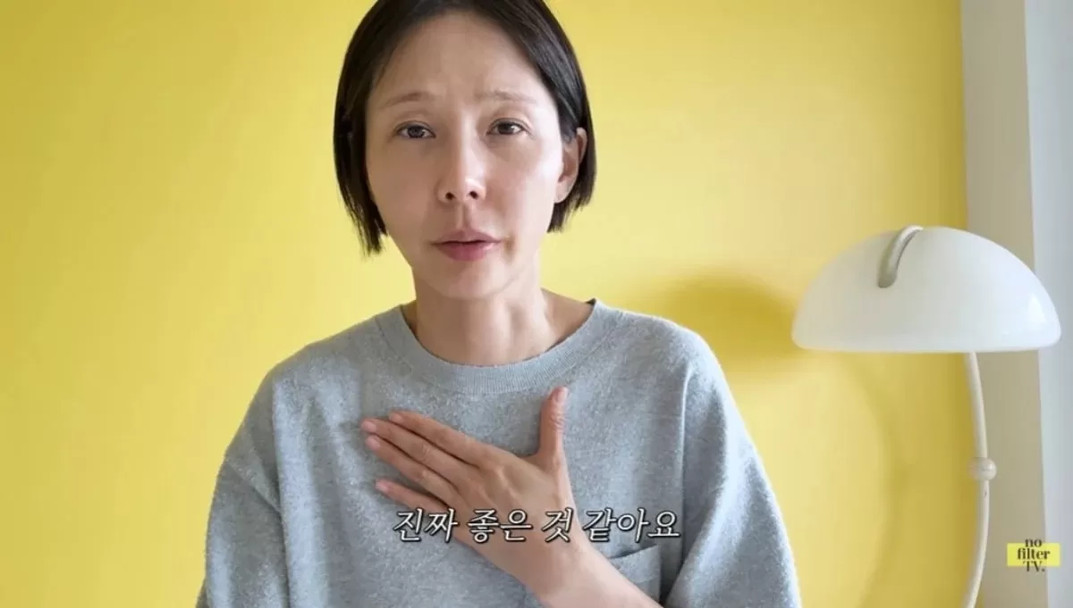 김나영이 일상을 공개했다. / 사진=김나영의 노필터티비 유튜브 캡쳐