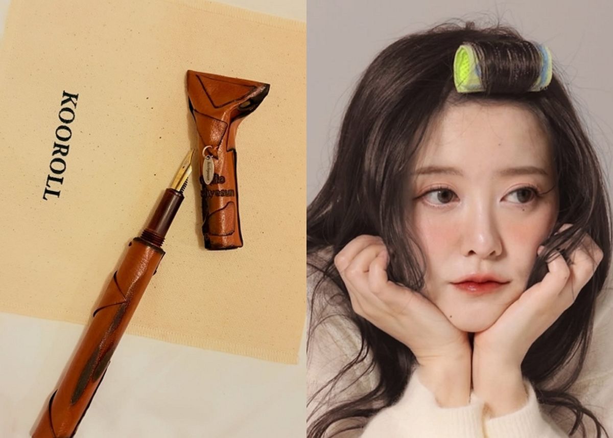 구혜선, 헤어롤 고가 논란에도 또... 이번엔 '45만원' 수제 만년필 제작