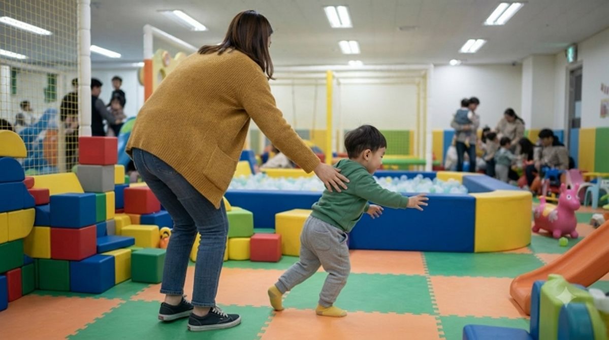 1살 딸 넘어뜨린 2살 아이 등 때린 엄마... 법원 