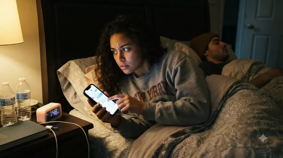 Secret messaging partner behind …