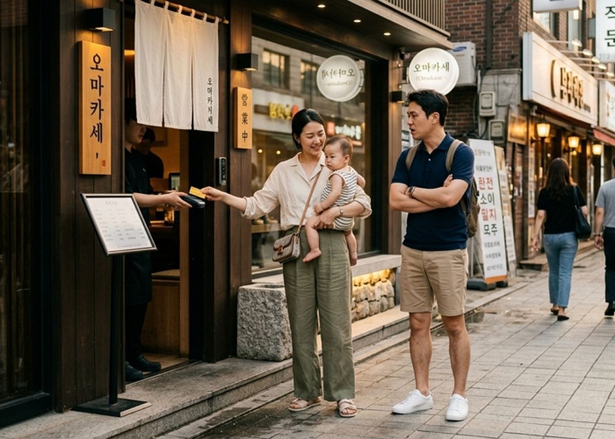 부부 육휴 중 ‘33만원 오마카세’ 생일 외식... 남편 “우리 형편에 낭비”