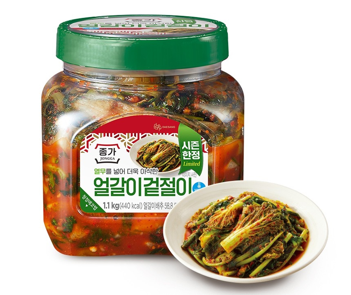종가가 늦여름에 꺼낸 별미김치... 비빔밥·국수에 찰떡인 ‘열무얼갈이겉절이’ 출시