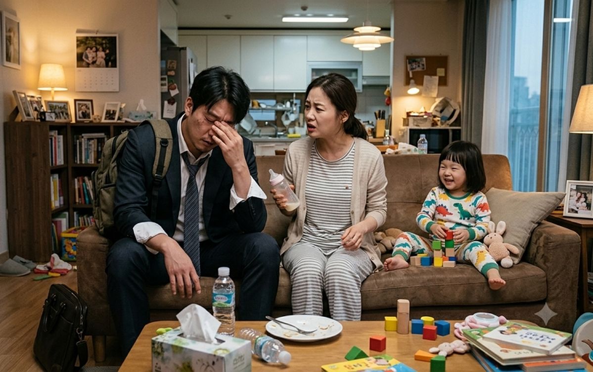 어린이집 9 to 4 보내는데 힘들다는 아내... 직장인 남편의 토로