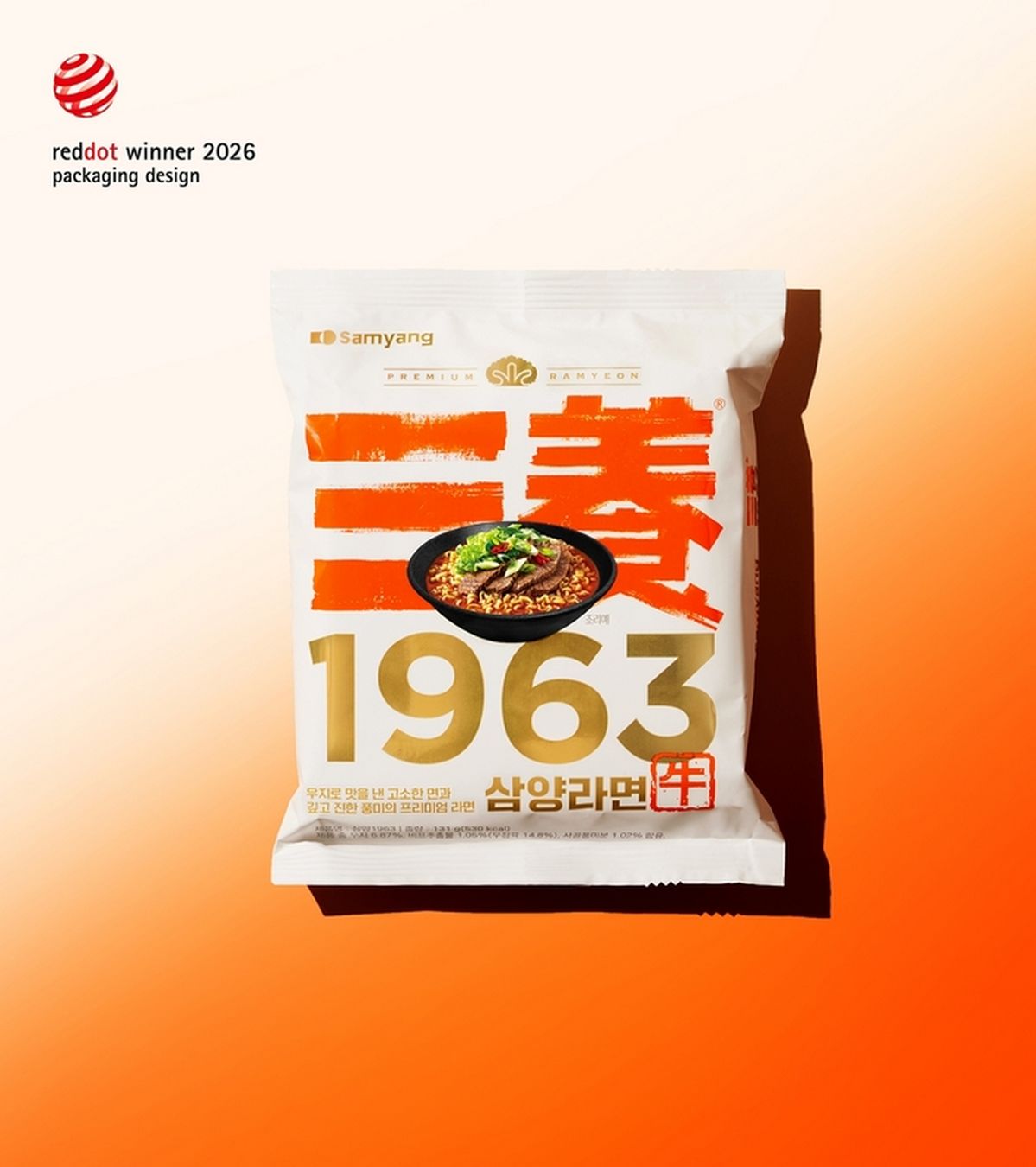 삼양식품, ‘삼양1963’·‘불닭소스’로 레드닷 디자인 어워드 2026 수상