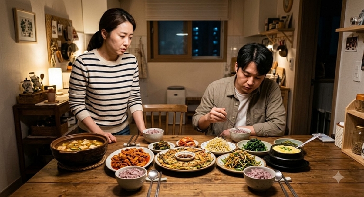 7첩 반상 차려줬더니 