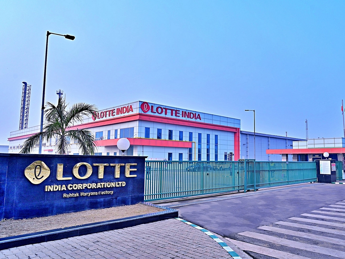 롯데 인디아(LOTTE India)_ 하리아나 공장 전경 사진