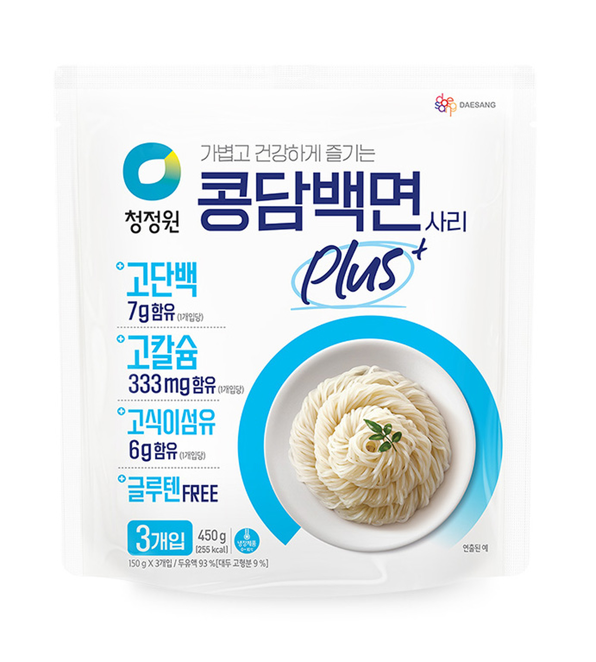“면인데 85㎉”... 대상, 단백질·식이섬유 높인 ‘콩담백면 플러스’ 출시