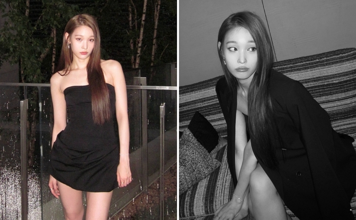‘올데프’ 애니, 올블랙 패션으로 뽐낸 시크미